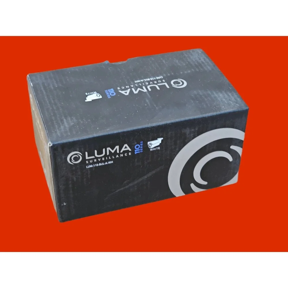 Luma 110 Series Outdoor Bullet Surveillance Camera White LUM-110-BUL-A-WH‎ NW